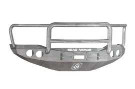 Road Armor 07-13 Toyota Tundra Stealth Front Winch Bumper w/Lonestar Guard - Raw