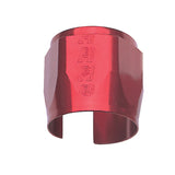 Russell Performance -4 AN Anodized Red Tube Seal Hose End For 1/4in Vacuum Hose