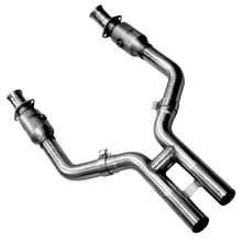 Load image into Gallery viewer, Kooks 05-10 Ford Mustang GT 2 1/2in x 2 1/2in OEM Exhaust GREEN Cat H Pipe