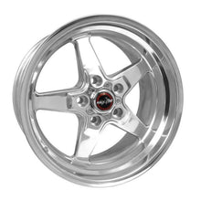Load image into Gallery viewer, Race Star 92 Drag Star 17x9.50 5x4.75bc 5.25bs Direct Drill Polished Wheel
