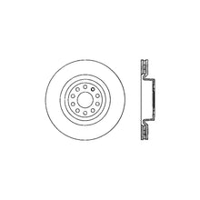 Load image into Gallery viewer, Stoptech 06-10 Audi A3 / 08-10 TT / 99-10 TT Quattro / 09 VW CC Front High Carbon CRYO-STOP Roto