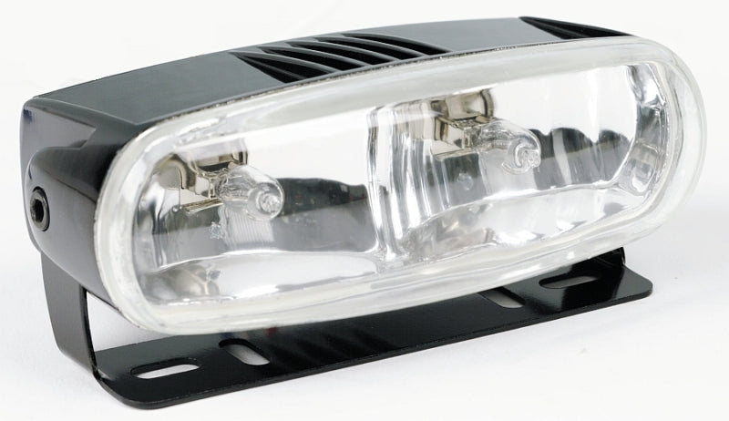 Hella Optilux 2020 12V Black Dual Beam Halogen Fog/Driving Lamp Kit