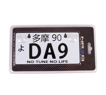 Load image into Gallery viewer, NRG Mini JDM Style Aluminum License Plate (Suction-Cup Fit/Universal) - DA9