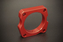 Load image into Gallery viewer, Torque Solution Throttle Body Spacer (Red): Honda Accord Crosstour 2010+