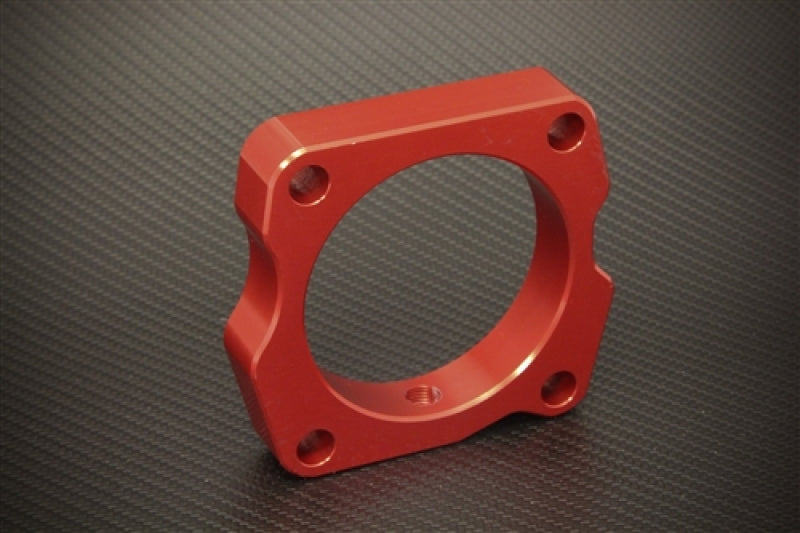 Torque Solution Throttle Body Spacer (Red): Honda Ridgeline 2006-2010