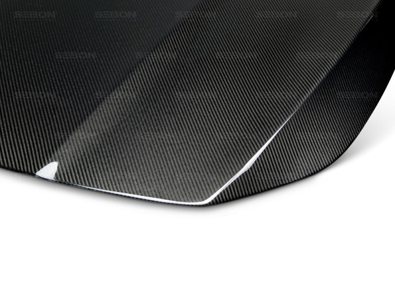 Seibon 14-19 Mercedez Benz CLA Carbon Fiber Hood OE-Style