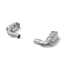 Load image into Gallery viewer, Akrapovic 16-17 Porsche 911 Turbo/Turbo S (991.2) Link Pipe Set w/ Cat (SS)