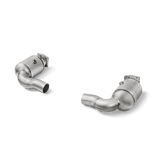 Akrapovic 16-17 Porsche 911 Turbo/Turbo S (991.2) Link Pipe Set w/ Cat (SS)