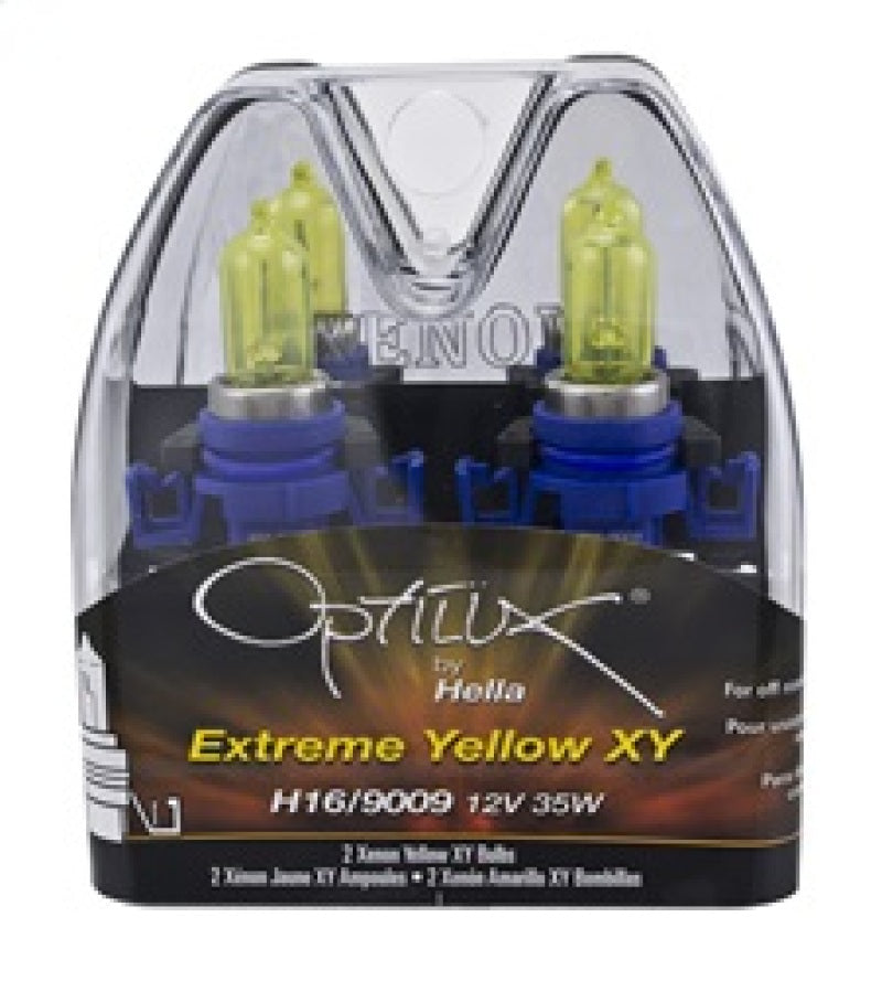 Hella H16/9009 12V 35W Xen Pure Yellow XY Bulb (Pair)