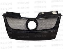 Load image into Gallery viewer, Seibon 06-08 VW Golf GTI TB Carbon Fiber Front Grill w/ Emblem