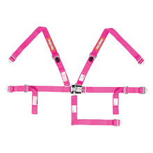 Load image into Gallery viewer, RaceQuip Pink JR. L &amp; L 5pt Harness
