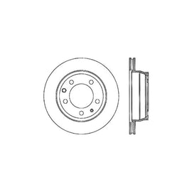 Centric Premium 03-18 Porsche Cayenne Rear CRYO-STOP Rotor