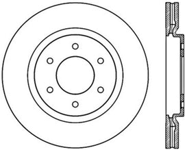 Stoptech 08-10 Infiniti QX56 Front Performance Cyro Brake Rotor