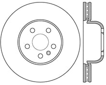 Load image into Gallery viewer, Stoptech 08-09 BMW 135i Coupe Front Premium High-Carbon Rotor