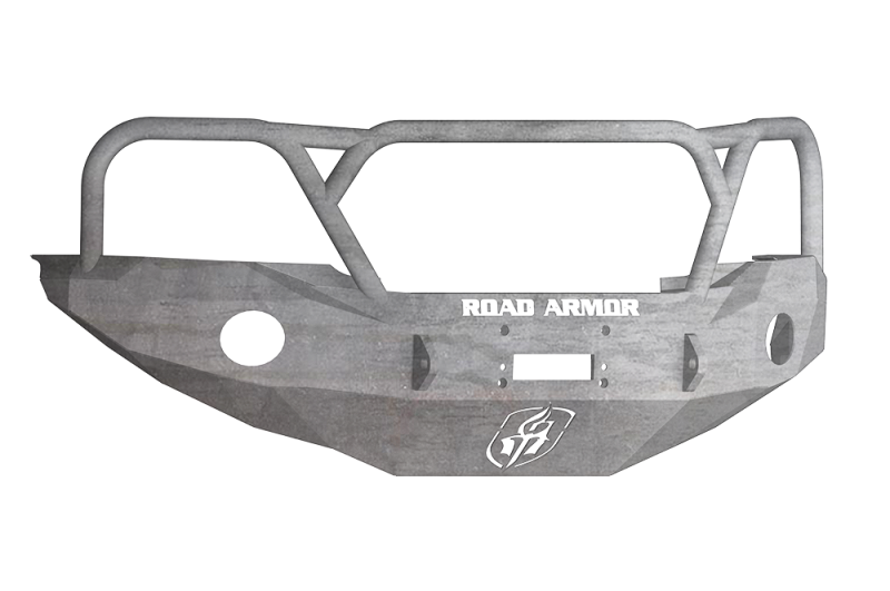 Road Armor 05-11 Toyota Tacoma Stealth Front Winch Bumper w/Lonestar Guard - Raw