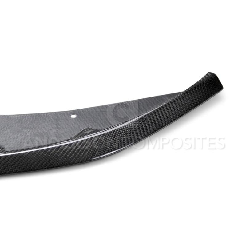 Anderson Composites 2015-2017 Ford Mustang Shelby GT350 Carbon Fiber Front Splitter (3 PC)