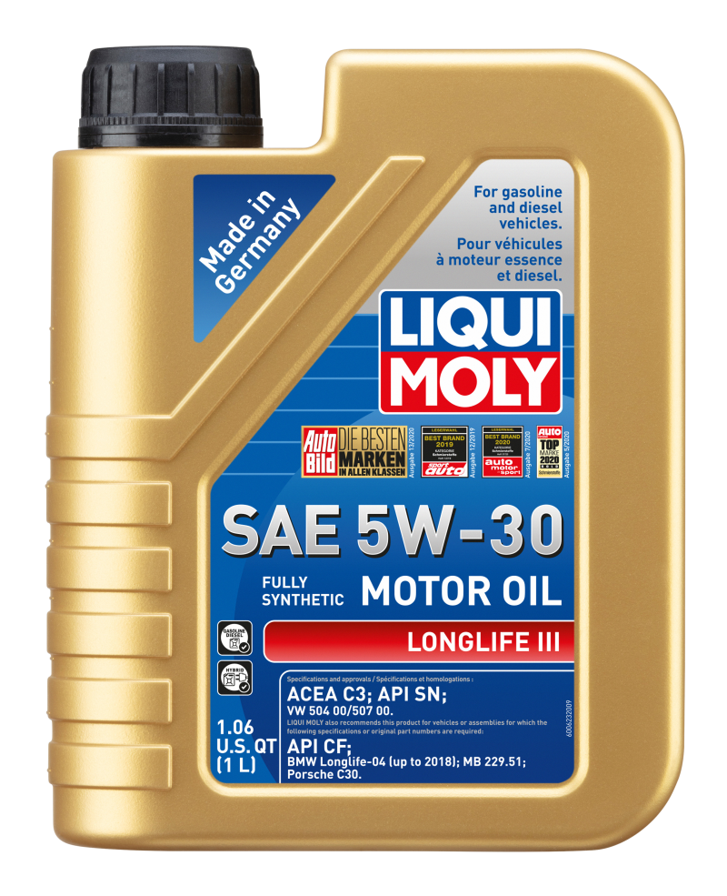 LIQUI MOLY 1L Longlife III Motor Oil 5W-30