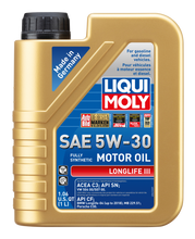 Load image into Gallery viewer, LIQUI MOLY 1L Longlife III Motor Oil 5W-30