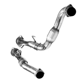 Kooks 06-10 Jeep SRT8 6.1L 3in In x 3in OEM Out GREEN Cat SS Conn. Pipes Kooks HDR Req