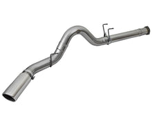 Load image into Gallery viewer, aFe LARGE BORE HD 5in 409-SS DPF-Back Exhaust w/Polished Tip 2017 Ford Diesel Trucks V8 6.7L (td)