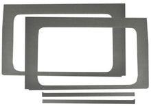 Load image into Gallery viewer, DEI 2018-Up Jeep Wrangler JL 4-Door Leather Look Rear Side Window Trim Kit 4-pc - Gray