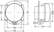 Load image into Gallery viewer, Hella 08-11 Mercedes Benz C350 Sport AMG Left Fog Lamp Assembly