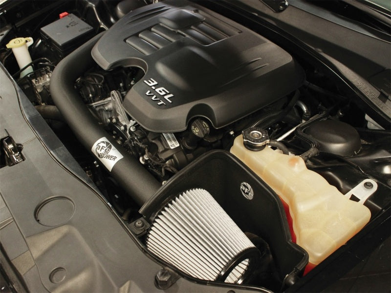 aFe MagnumFORCE Intakes Stage-2 Pro DRY S 11-13 Dodge Challenger/Charger/Chrysler 300 V6 3.6L (blk)