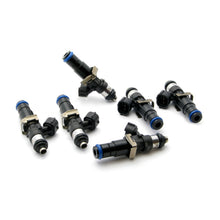 Load image into Gallery viewer, DeatschWerks 93-98 Toyota Supra TT 2200cc Injectors for Top Feed Conversion 14mm O-Ring (set of 6)
