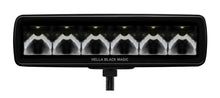 Load image into Gallery viewer, Hella Universal Black Magic 6 L.E.D. Mini Light Bar - Spot Beam