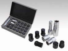 Load image into Gallery viewer, Rays M12x1.50 19mm Hex w/ 2 Piece Double Lock Nut Set - Black