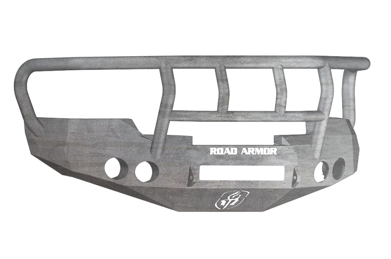 Road Armor 08-13 Chevy 1500 Stealth Front Bumper w/Titan II Guard - Raw