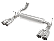 Load image into Gallery viewer, aFe Rebel Series 2.5in 409 SS Axle-Back Exhaust Polished 07-18 Jeep Wrangler (JK) V6-3.6L/3.8L