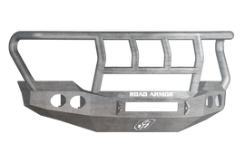 Road Armor 11-16 Ford F-250 Stealth Front Bumper w/Titan II Guard Standard Flare - Raw