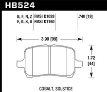 Load image into Gallery viewer, Hawk 05-07 Cobalt SS / 08-09 HHR / 04+ Malibu / 07A+ G5 GT / 06+ G6 / HP+ Street Front Brake Pads