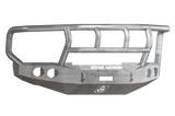 Road Armor 08-10 Ford F-250 Stealth Front Winch Bumper w/Titan II Guard Wide Flare - Raw