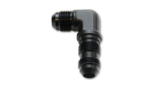 Load image into Gallery viewer, Vibrant -8AN Bulkhead Adapter 90 Degree Elbow Fitting - Anodized Black Only