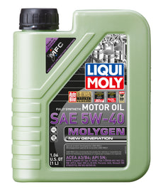 LIQUI MOLY 1L Molygen New Generation Motor Oil 5W-40