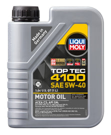 LIQUI MOLY 1L Top Tec 4100 Motor Oil 5W-40