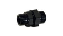 Load image into Gallery viewer, Vibrant -12AN ORB Male to Male Union Adapter - Anodized Black