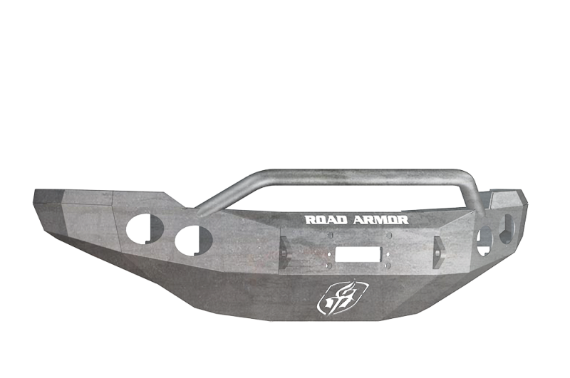 Road Armor 11-14 Chevy 2500 Stealth Front Winch Bumper w/Pre-Runner Guard - Raw