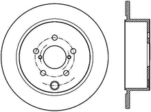 Load image into Gallery viewer, Stoptech 14-15 Subaru Forester Sport Cyro-Stop Left Rear Brake Rotor