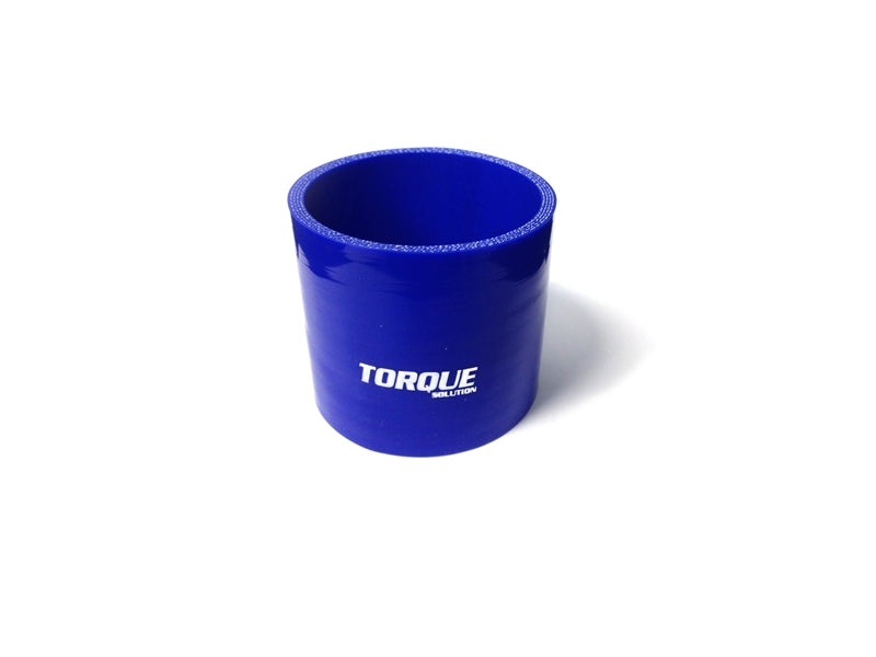Torque Solution Straight Silicone Coupler: 3in Blue Universal