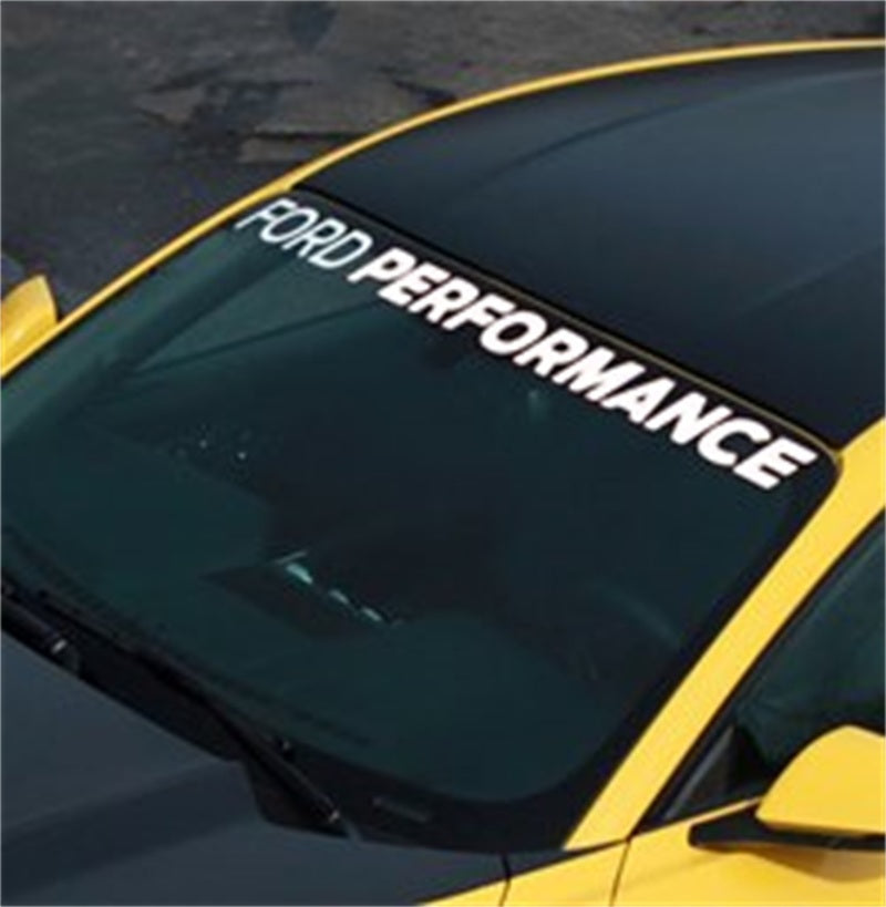 Ford Performance 2015-2016 Mustang Windshield Banner
