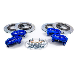 Agency Power 17-20 Can-Am Maverick X3 Big Brake Kit - Blue Ice w/White Logo