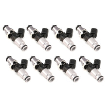 Load image into Gallery viewer, Injector Dynamics 2600-XDS Injectors - 60mm Length - 14mm Top - 14mm Bottom Adapter - Pot (Set of 8)