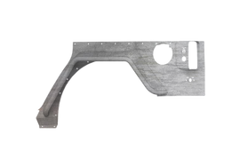 Road Armor 07-18 Jeep Wrangler JK 4DR Defender Body Armor Rear Skin w/Flare - Raw