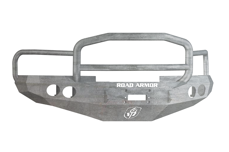 Road Armor 94-96 Dodge 1500/2500 Stealth Front Winch Bumper w/Lonestar Guard - Raw