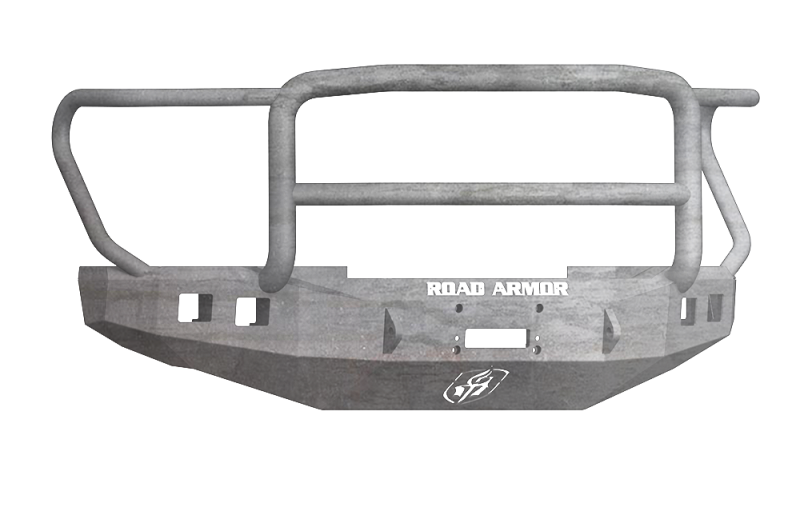 Road Armor 17-20 Ford F-250 Stealth Front Winch Bumper w/Lonestar Guard - Raw