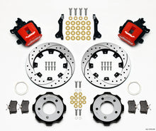 Load image into Gallery viewer, Wilwood Combination Parking Brake Rear Kit 12.19in Drilled Red 2006-Up Civic / CRZ