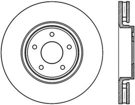 Stoptech Premium Cryo Front Brake Rotor 06-12 Infinity FX35
